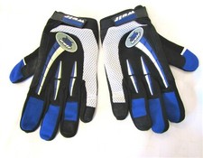 Blue motocross motorbike gloves size XXL Wulfsport MX kart car MTB