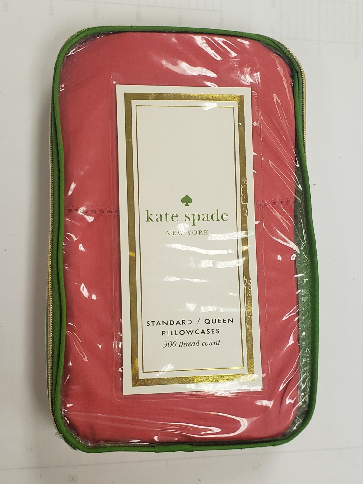 Kate Spade New York Hot Pink Pair of Standard Pillowcases 100 Cotton