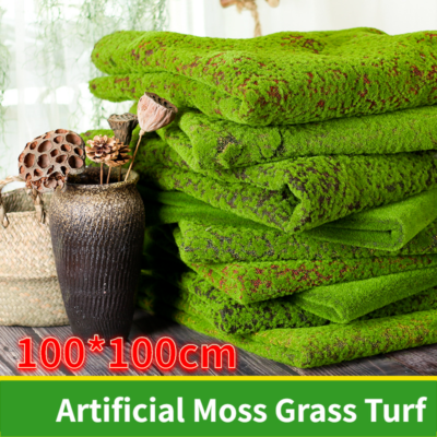 6 Pezzi Prato Artificiale 15x15cm - Tappetini Erba Sintetica Per Decorazioni Miniature E Fai Da Te - Foto 7