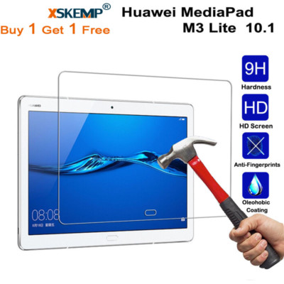 2X Premium Genuine Tempered Glass Film Screen Protector Cover For Huawei Tablets