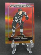 2022-23 Jordan Spence Sunset Rookie Card #234 KINGS OPEECHEE PLATINUM. rookie card picture