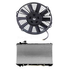 Radiator &Cooling Fan Kit For 1998-2000 Toyota RAV4 Base 2.0L 1998CC l4 GAS DOHC