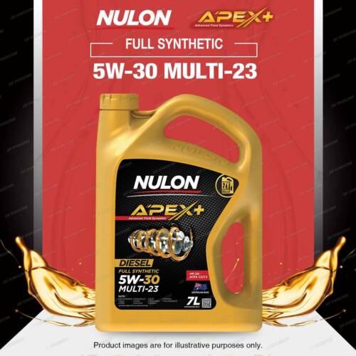 Nulon Full SYN APEX+ 5W-30 Multi-23 7L for HYUNDAI i40 ix35 Santa FE Sonata - Picture 1 of 2