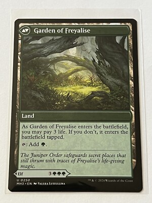 Disciple / Garden of Freyalise 250 MTG Modern Horizons 3 2024 MT