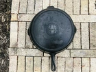 GRISWOLD #12 719 Large Block Logo Heat Ring Cast Iron Skillet Unrestored