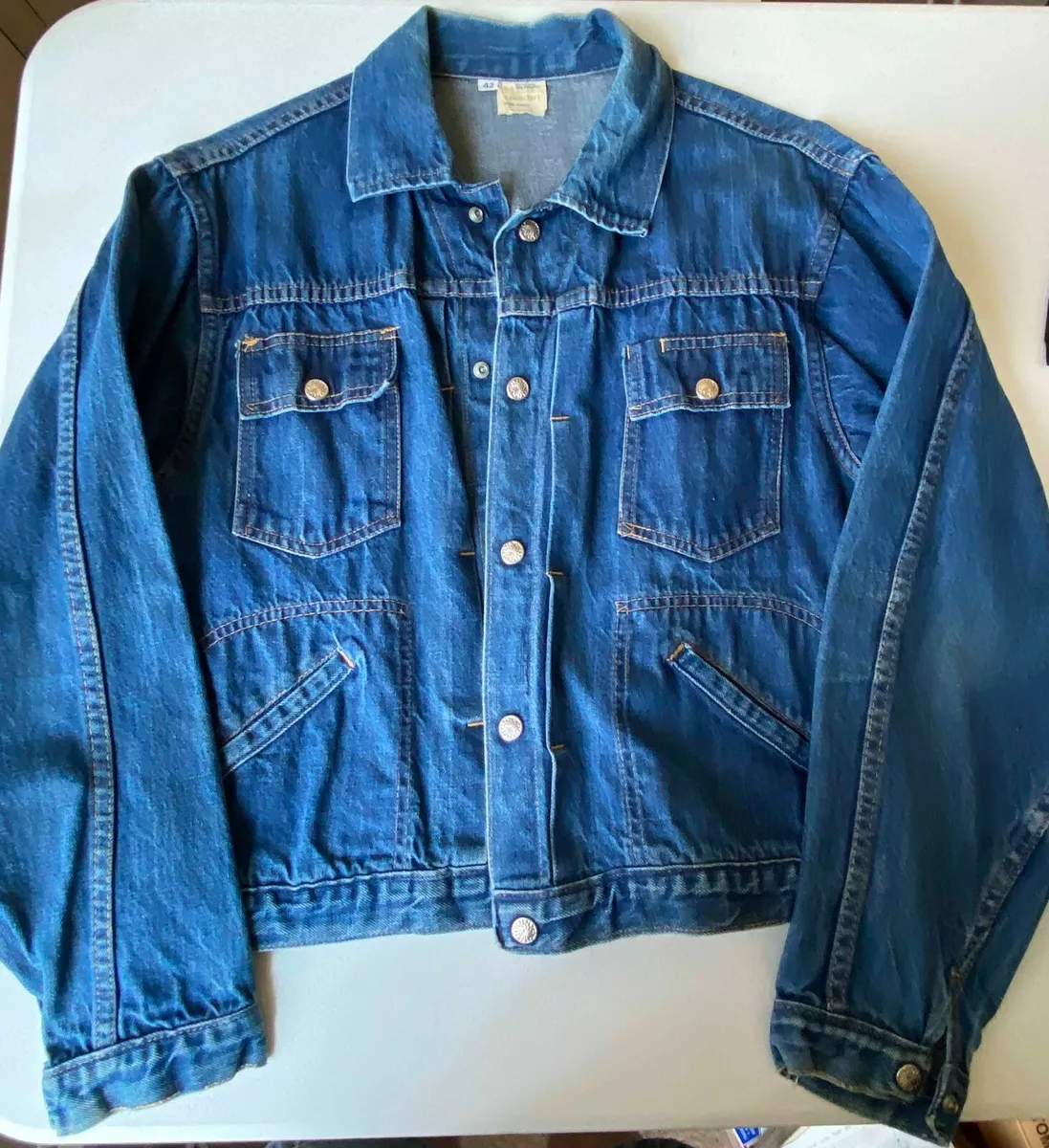 1950s – 60s JCPenney - Ranchcraft Men’s Denim Jacket – Vintage – Size 42