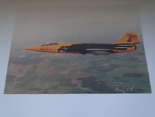Bundeswehr  Postkarte  F-104 G  JaboG 33