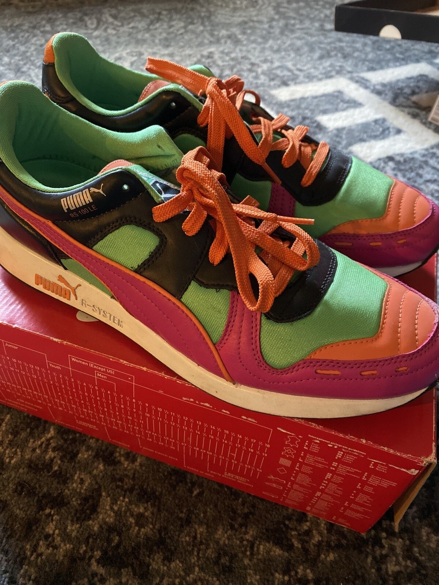 靴 PUMA Puma RS100 Prismatron 343174 01 Sz 13 US | eBay
