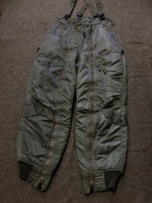 Vintage 50s Korean Era USAF Flight overall pants Suspenders