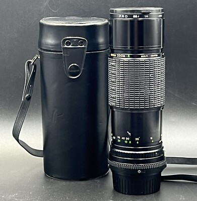 Sigma Pentax K Mount Camera Lens Zoom-K Macro 100-200mm f/4.5 Lens Filter Case