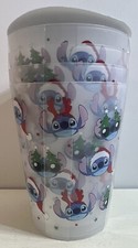 New Disney Stitch Christmas 4 Pack of 16oz Plastic Cups
