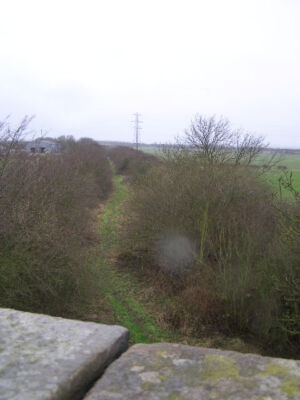 Photo 6x4 Derelict railway track Plungar Formerly the trackbed of standar c2008