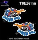 FORD SUPER ROO STICKERS GT HO XY PHASE FALCON