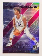 2022-23 Chronicles Draft #PF-AJG AJ Griffin Power Formulas Rookie Purple #19/49