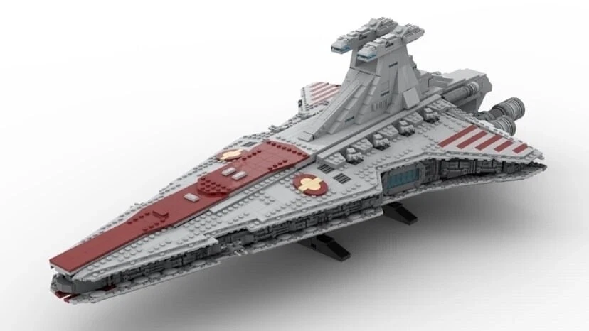 Is This CHEAPER LEGO Star Wars VENATOR Worth It? (Republic Bricks