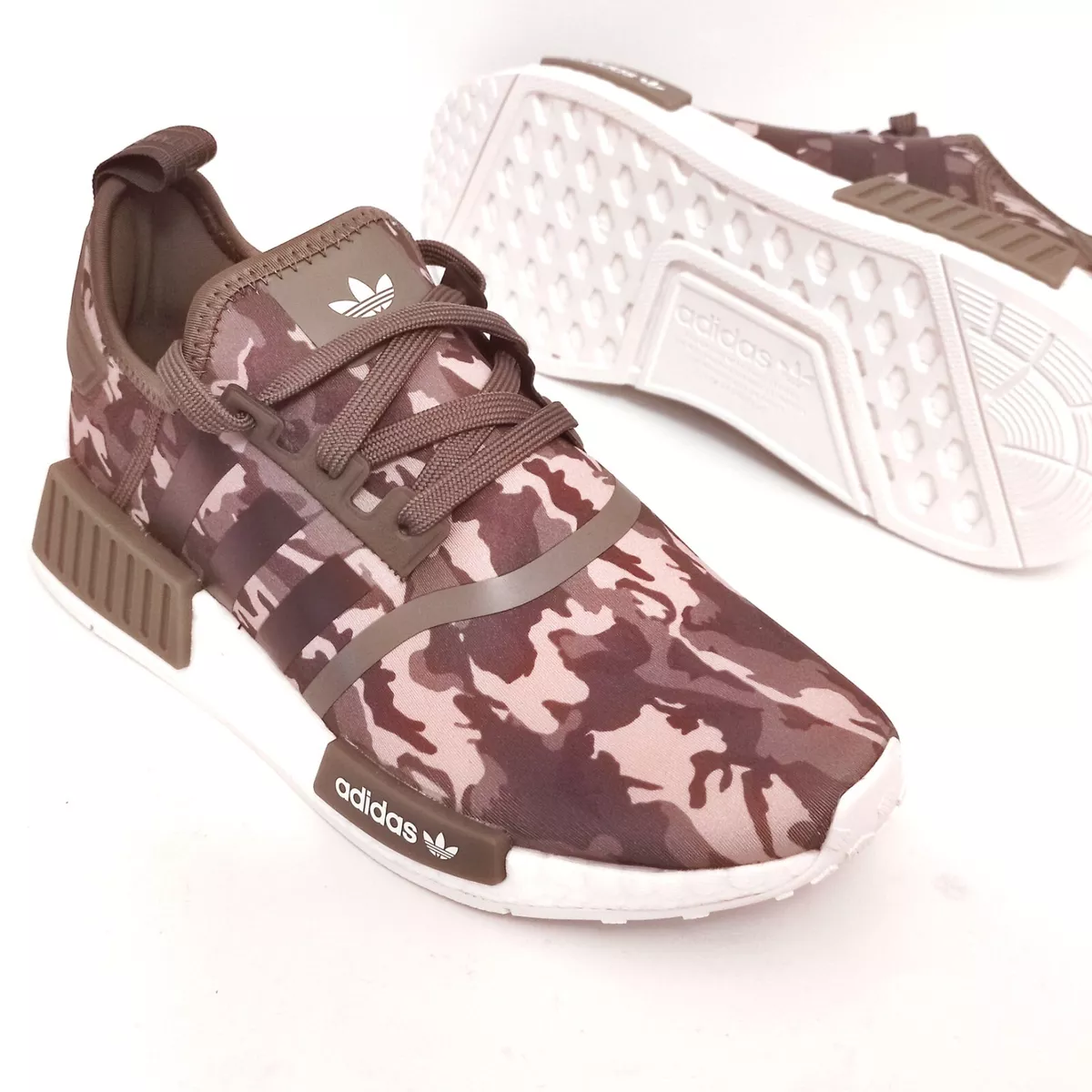 Adidas nmd hotsell camo boys