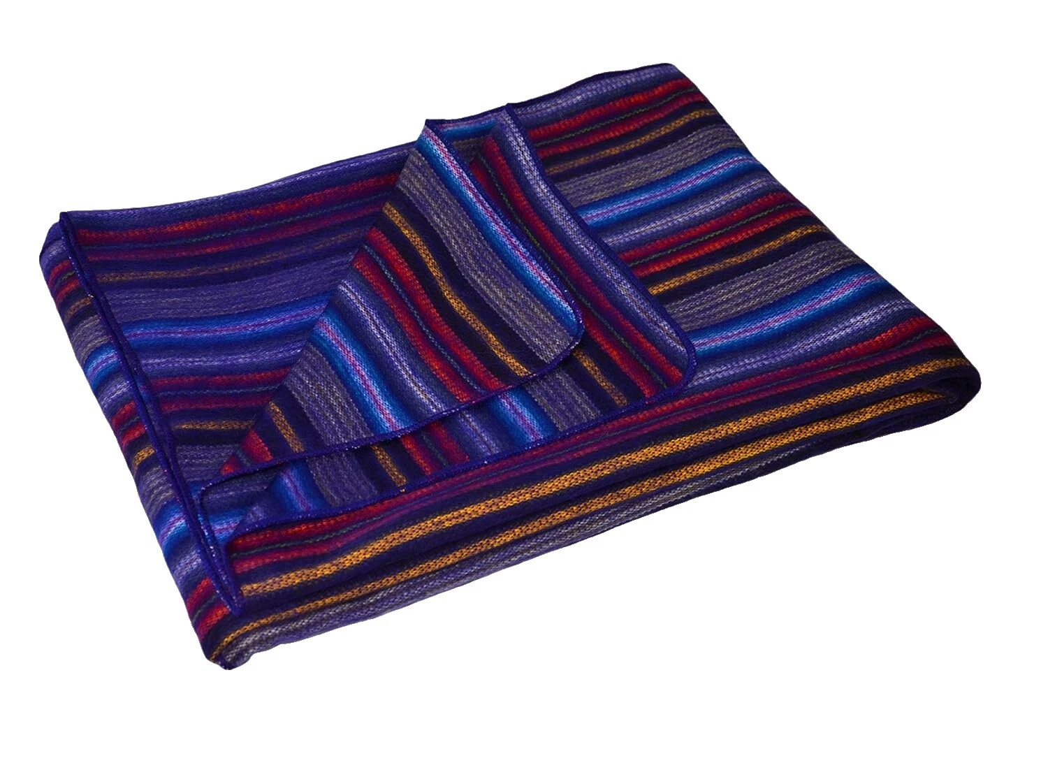 Colchas tejidas y mantas de tiro de la India