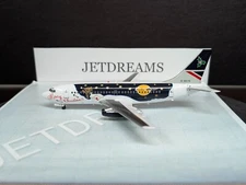 1/200 BRITISH AIRWAYS BOEING 737-200 HAPPY CHRISTMAS COLORS G-BKYK BLUE BOX