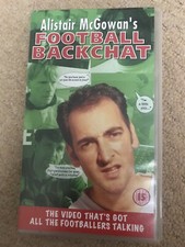 VHS Video Tape - Alistair McGowan s Football Chat Back