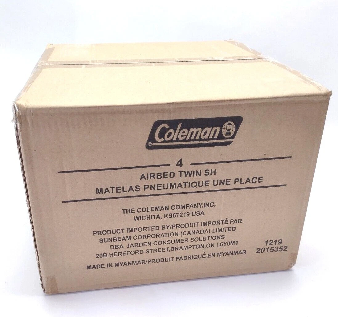 Coleman 2000029819 Quickbed Twin Air Matress Quick Airbed 076501139624 CASE OF 4