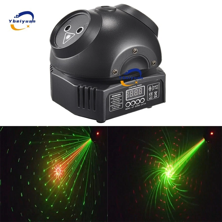 RGB full color pattern scanning projector disco light DJ stage lighting effect - Image 4 of 4