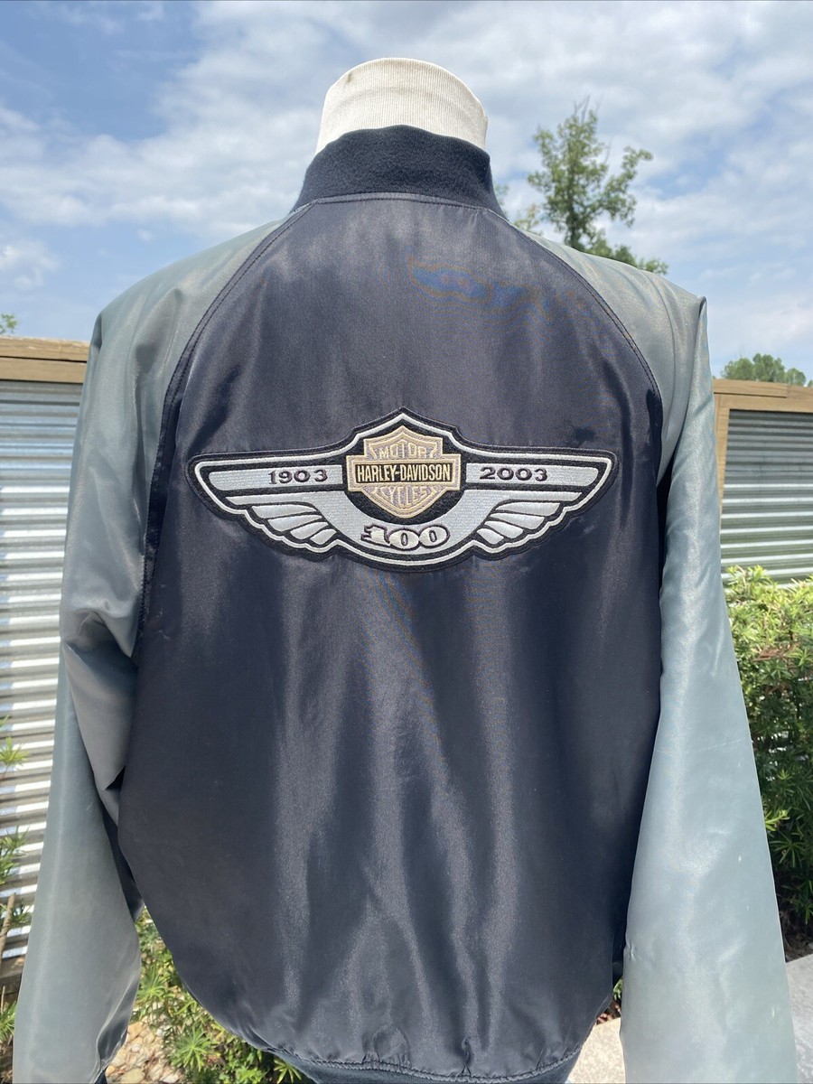 Harley-Davidson ヘリテージナイロンボンバージャケット　L Harley-Davidson ヘリテージナイロンボンバージャケット L