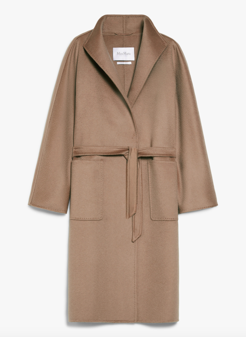 MAX MARA Lilia Cashmere 100% Wrap Coat UK10 (US 8 size) | eBay