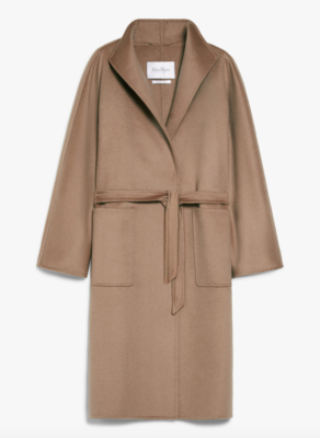 MAX MARA Lilia Cashmere 100% Wrap Coat UK10 (US 8 size) | eBay