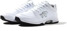 Ringor Flite Women's Softball Turf Shoes, White, Sz-6.5