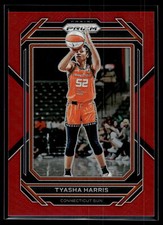 Tyasha Harris 2023 Panini Prizm WNBA Red Prizm Card 161/199 #102