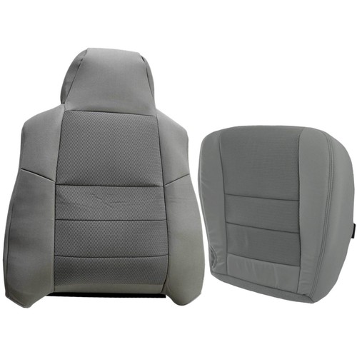 For 2003-2007 Ford F250 F350 Lariat XLT Driver Passenger Cloth Seat Cover / Foam - Picture 115 of 194