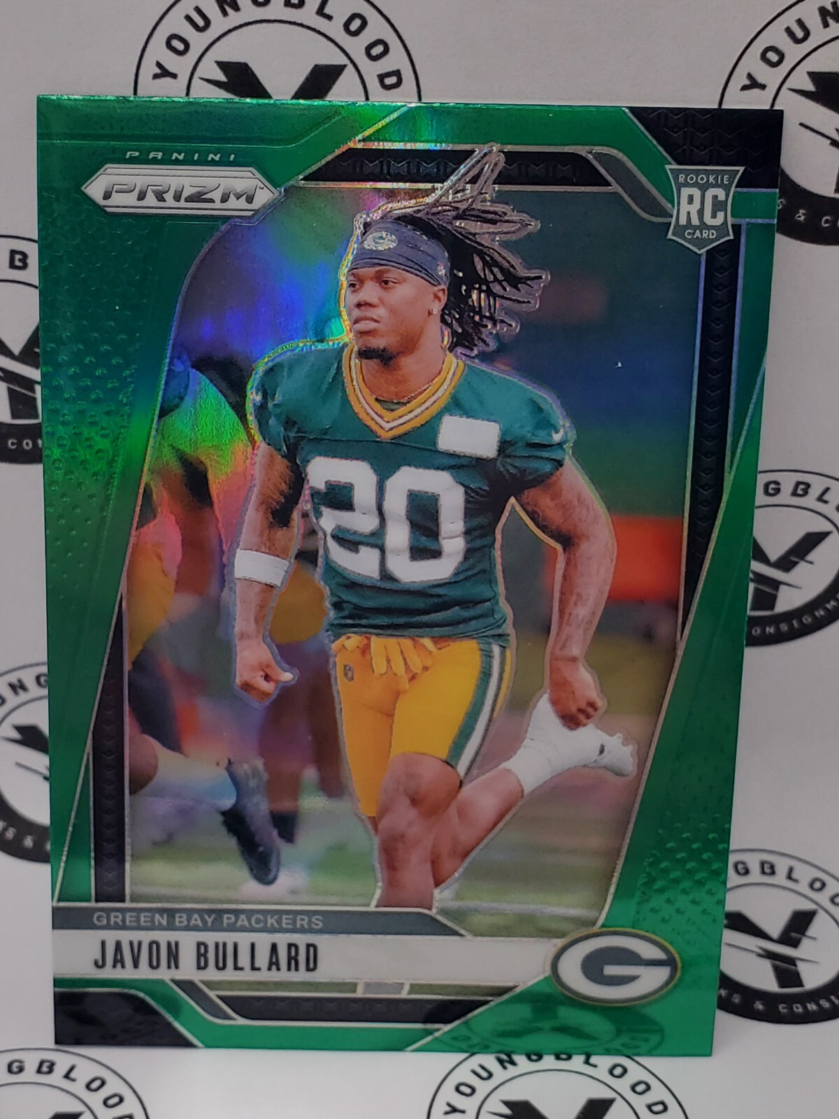 Javon Bullard Panini Prizm #345 Green