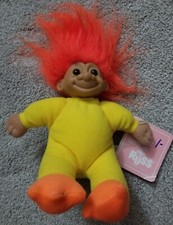 Vintage Luv Pet Duck Troll Doll Russ Missing Hat