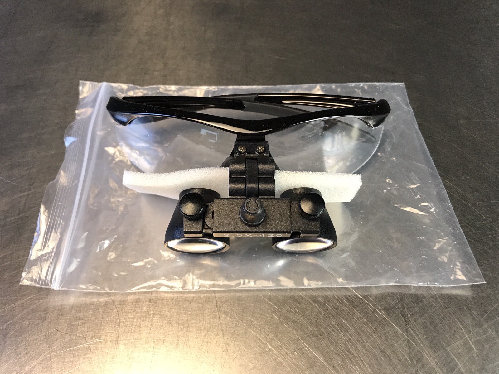 Indirect Ophthalmoscope Surgical Loupes Binocular Glasses 2.5X420mm