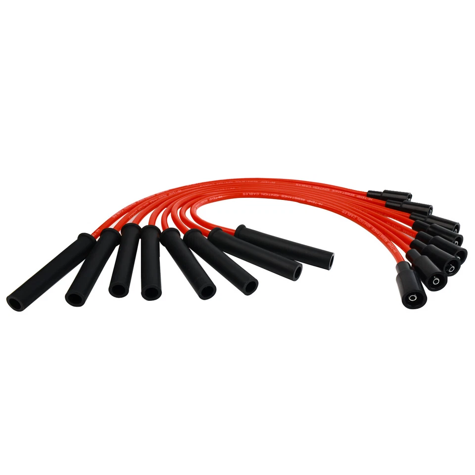 16 Spark Plugs + 8 Wires For Ford F150 F250 F350 E350 Super Duty Lobo 6.2L V8 - Image 4 of 4