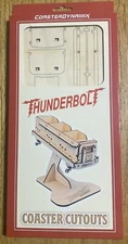 THUNDERBOLT Coaster Cutouts KENNYWOOD PARK Coaster Dynamix Roller Coaster Kit
