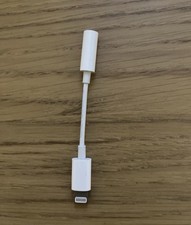 Apple Lightning to 3.5 mm Headphone Jack Adapter - White