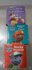 Nickelodeon Paw Patrol Lot Of 3 Miniature Children's Board Books Preowned