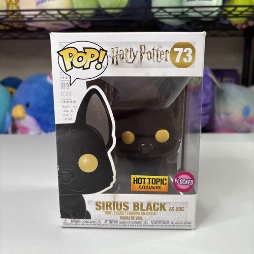 Funko POP! Harry Potter #73 Sirius Black as Dog Hot Topic Exclusive Flocked