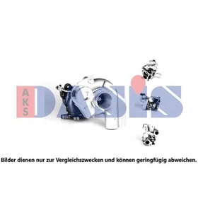 AKS DASIS Turbolader für Opel Combo Kasten/Kombi Astra G Caravan 1.7 CDTi