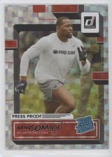 2022 Panini Donruss Rated Rookie Press Proof Hyper Arnold Ebiketie #366 1u6