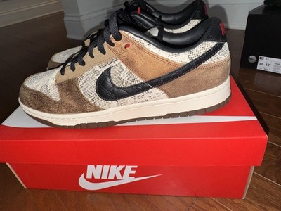 Brown Snakeskin Nike dunk