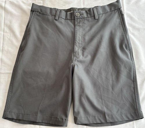 Short De Golf Haggar Homme H26 Move – Gris, Taille 40, Taille Régulière (Neuf Avec Étiquettes)