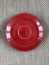 Fiestaware Scarlet Red Saucer 5 7/8”