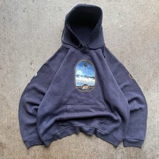 Grail Billabong IRL Snowboarding Quad Hit Hoodie Size Large