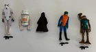 Vintage 1977 1978 Star Wars Figures Storm Trooper R5-D4 Jawa Walrus Hammerhead