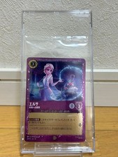 Lorcana Elsa Stitch Promo Card with Case Disney Series
