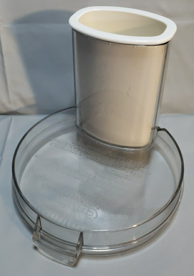 Cuisinart Work Bowl Lid DLC-104TX & Pusher Replacement Parts