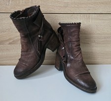 A.S.98 Leder Stiefeletten