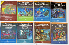 TSR AD&D I1-I8 Complete Run - Ravenloft, Dese...